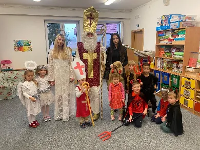 Mikuláš ve školce 