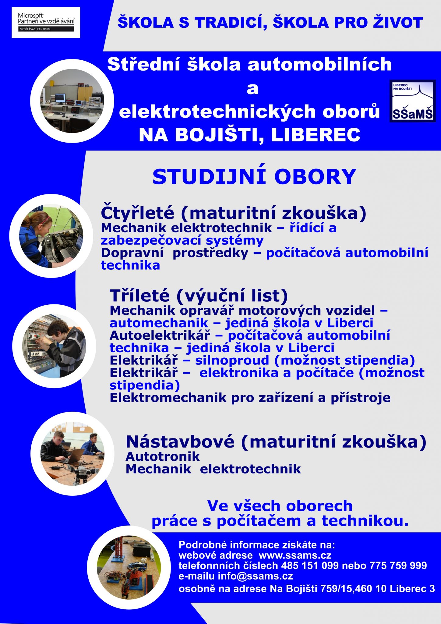 Den otvorenych dveri 10.4 2019 stredne školy